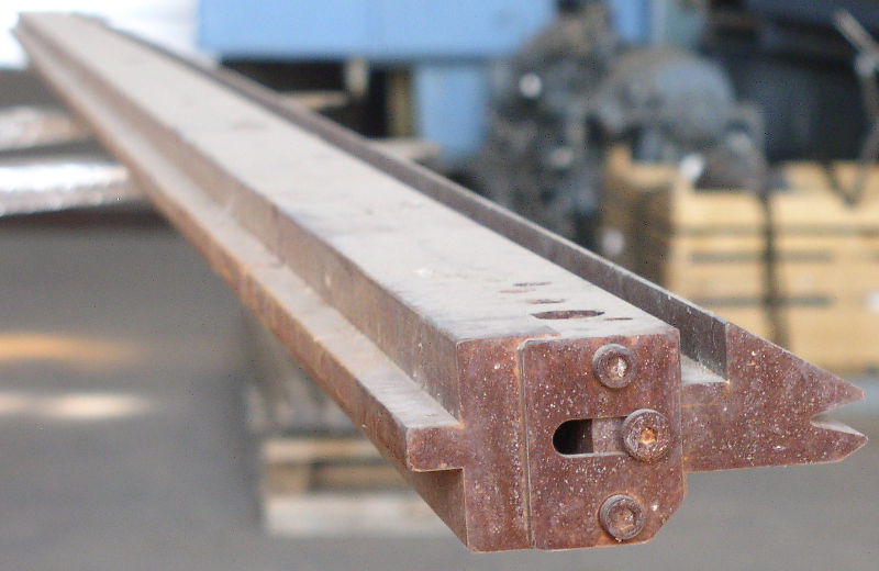 Used (11) Female Press Brake Dies, #2887