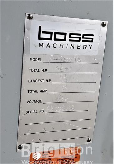Used 2007 Boss Machinery P-3200 TA Used Sliding Table Saw