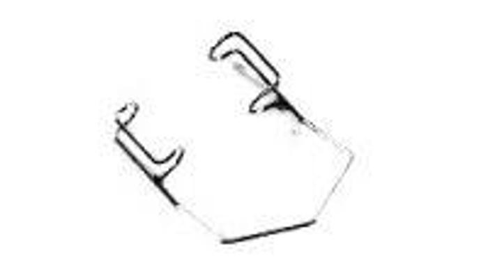 Used Ophthalmic Speculum Barraquer Large Adult with 17mm Closed Wire Blades