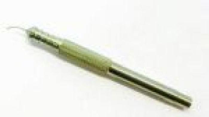 Used Ophthalmic Handpiece DK Irrigation 23 Gauge Short Curved Shaft with One Front Port DUCKWORTH & KENT 8-652-1