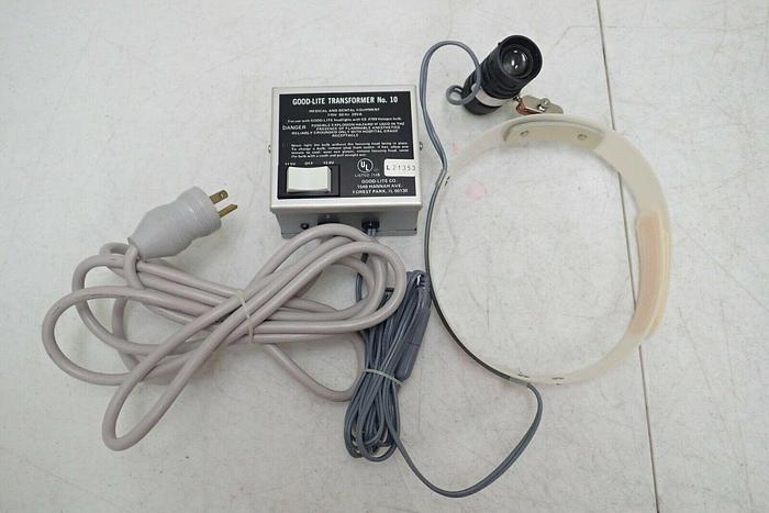 Used Good-Lite Transformer No. 10 with Headlight, GE 789 Halogen Bulbs & Extras