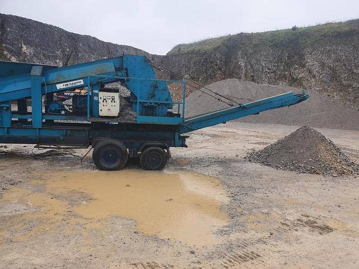 Used Pilot Crushtec BR 0605 impact crusher.