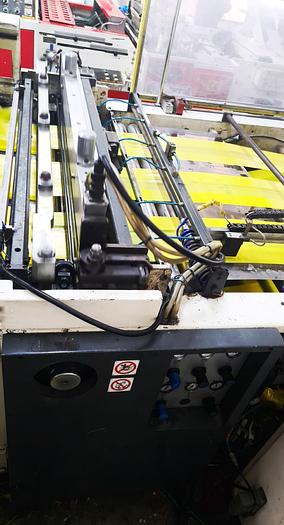 Used SALDOFLEX MODULA S 1100 servo  - (DPE, HDPE, BIO , LLDPE) t shirt bag , handle bag