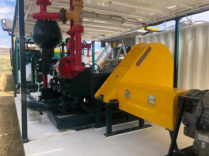 2014 Triplex PZ7 MUD PUMP w/ CAT C-15