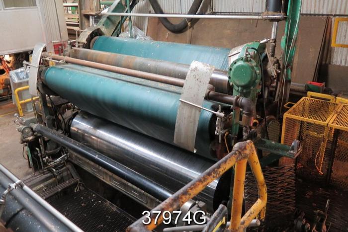 Used GL&V Paper Machine, 140.5" Wire Width, 120" Trim, 3000FPM, Jetmatic Fourdrinier #37974