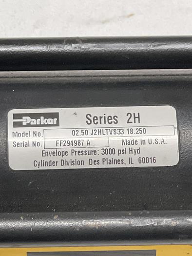 Used Parker 02.50 J2HLTVS33 18.250 Series 2H