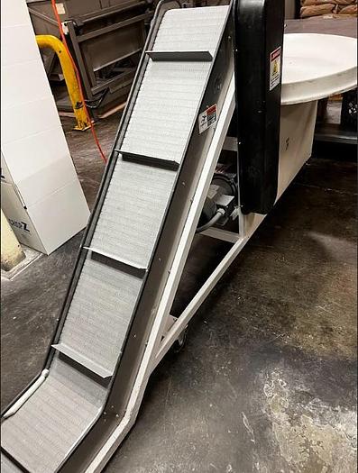 Used Pita chip packaging line