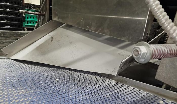 Used Pita chip packaging line