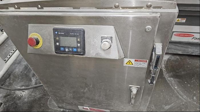 Used Pita chip packaging line