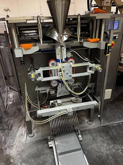 Used Pita chip packaging line