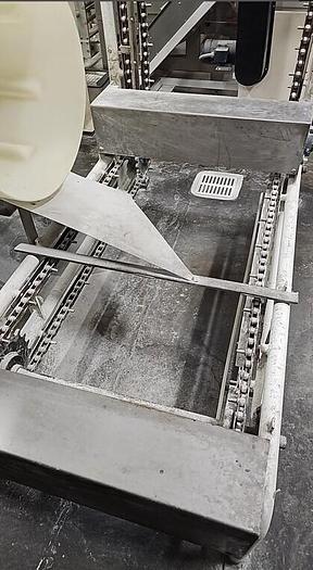 Used Pita chip packaging line