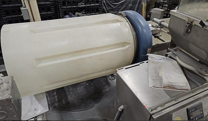 Used Pita chip packaging line