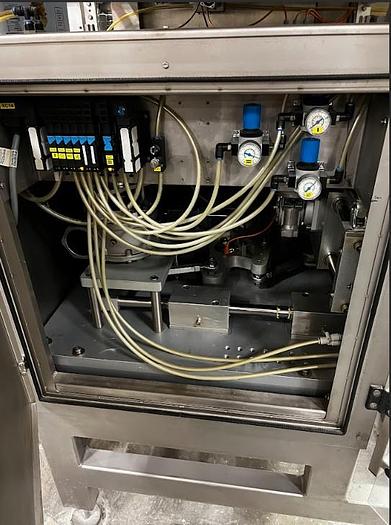 Used Pita chip packaging line