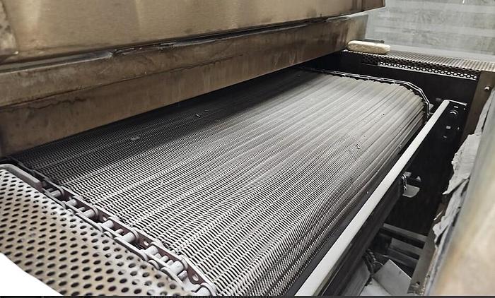 Used Pita chip packaging line