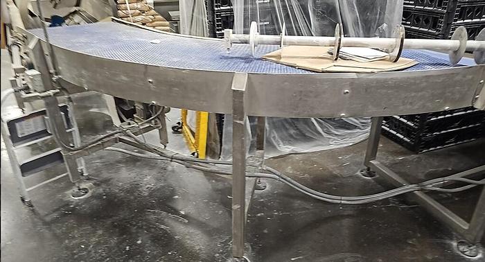 Used Pita chip packaging line