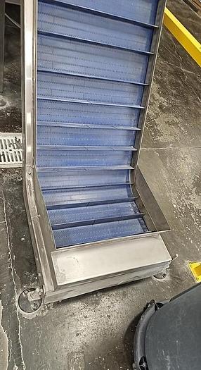 Used Pita chip packaging line