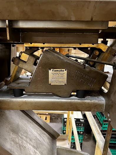 Used Pita chip packaging line