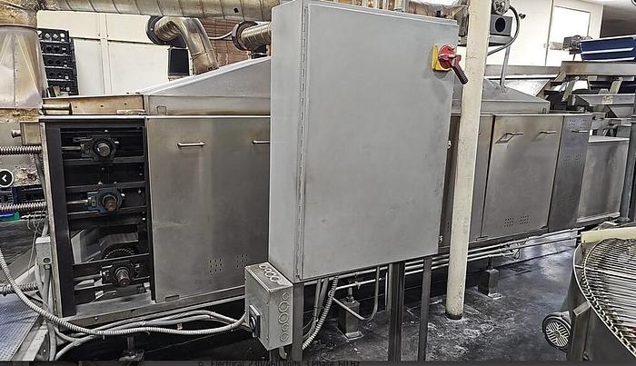 Used Pita chip packaging line
