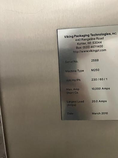 Used Pita chip packaging line