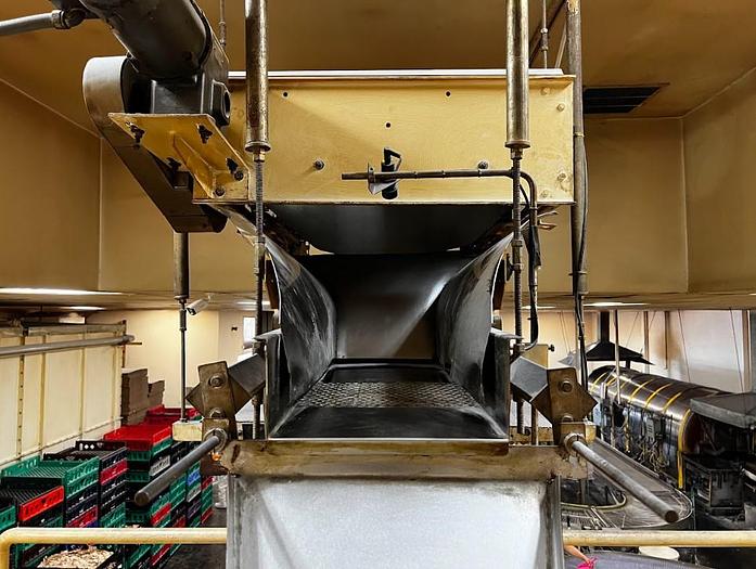 Used Pita chip packaging line