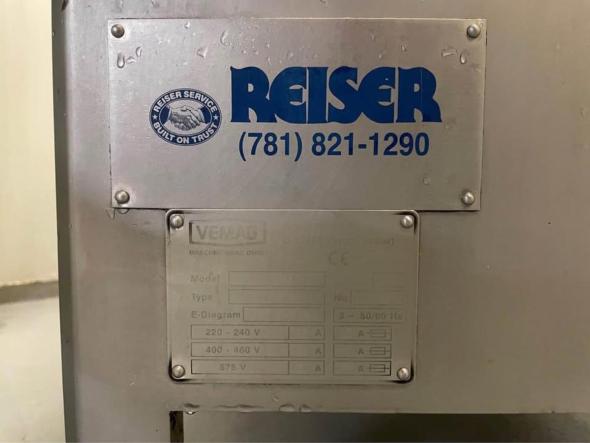 Used Reiser vemag 500 vacuum stuffer