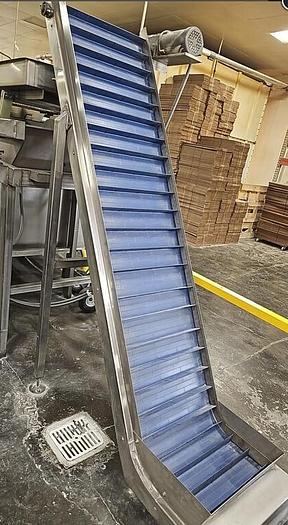 Used Pita chip packaging line