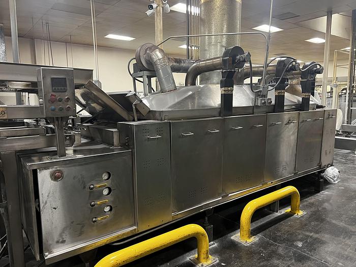 Used Pita chip packaging line