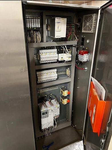 Used Pita chip packaging line