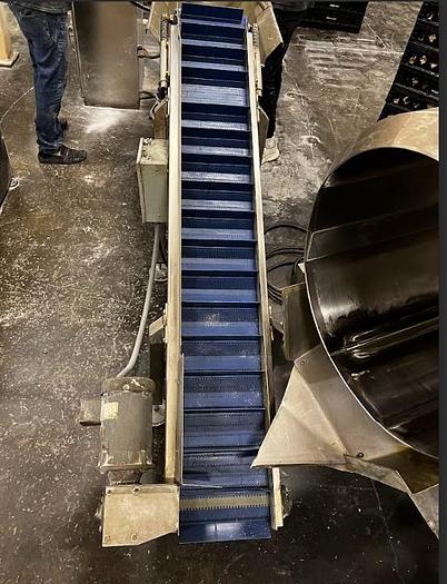 Used Pita chip packaging line