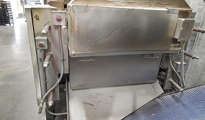 Used Pita chip packaging line