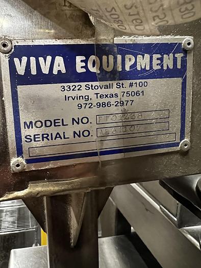 Used Pita chip packaging line