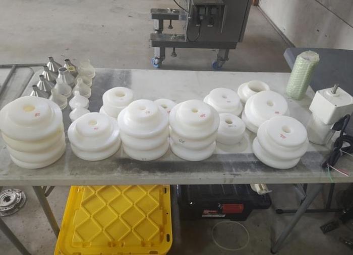 Used Rheon KN 400 Encrusting Machine