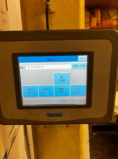 Used Pita chip packaging line