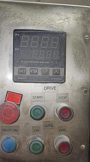 Used Pita chip packaging line