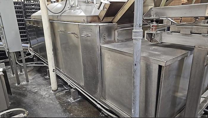Used Pita chip packaging line