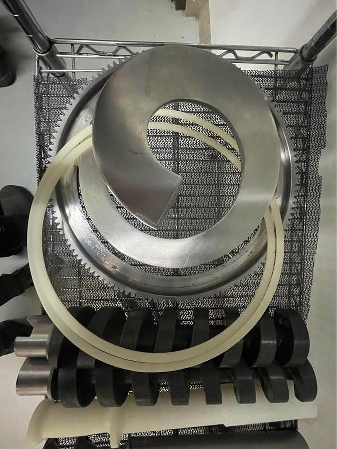 Used Reiser vemag 500 vacuum stuffer