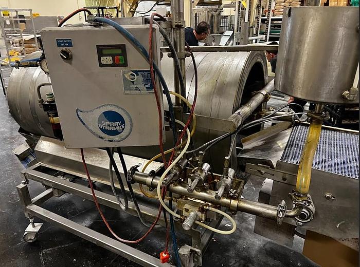 Used Pita chip packaging line