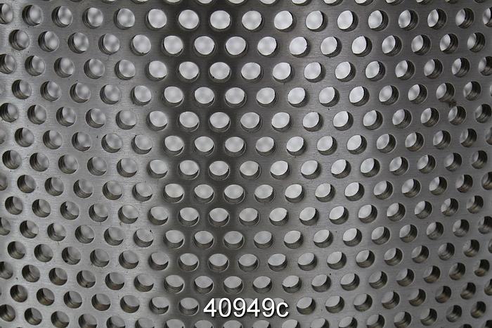 Used Impco A4L Pressure Screen Basket, .375" Holes #40949