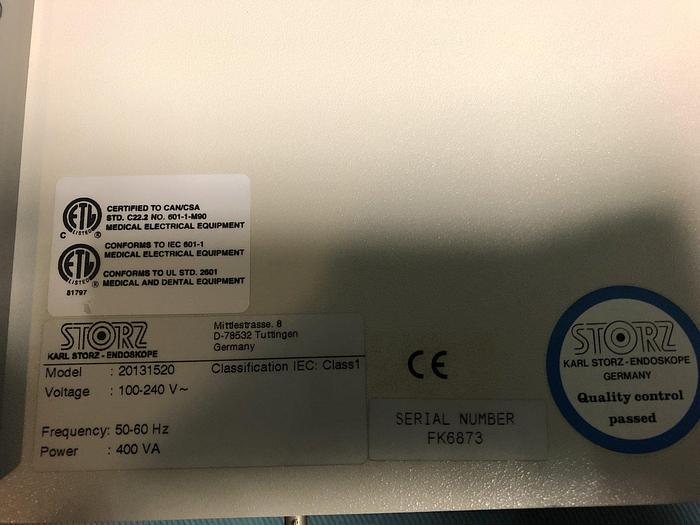 Used Karl Storz Xenon nova Lichtquelle 20131520