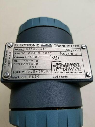Used FOXBORO 841GM-AI1 TRANSMITTER
