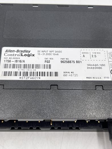Used Allen-Bradley 1756-IB16/A