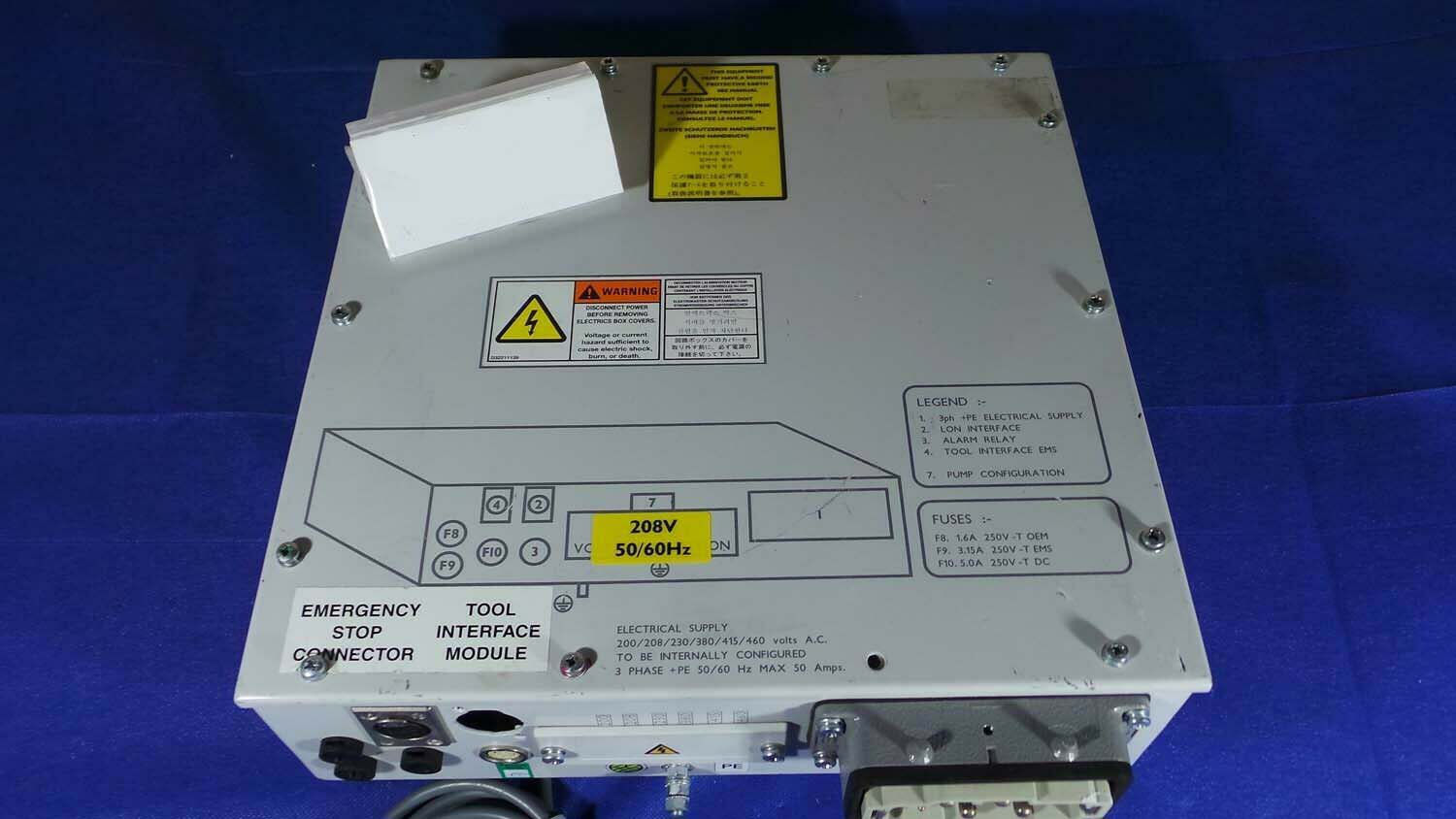 Used Edwards D37292400 Electrics Module DPMB-iTiM-Ih-AC