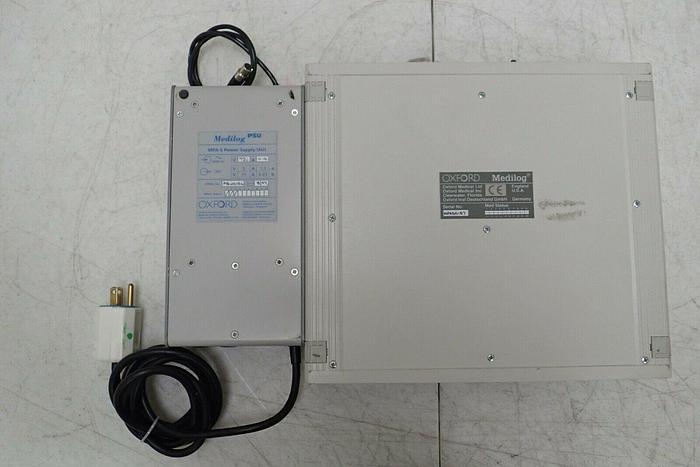 Used Oxford Medilog MPA-S Solid-State MultiParameter Recoder w/ Power Supply & Extras