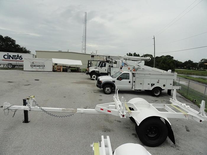 Used Butler Single Axle Pole Trailer 06147