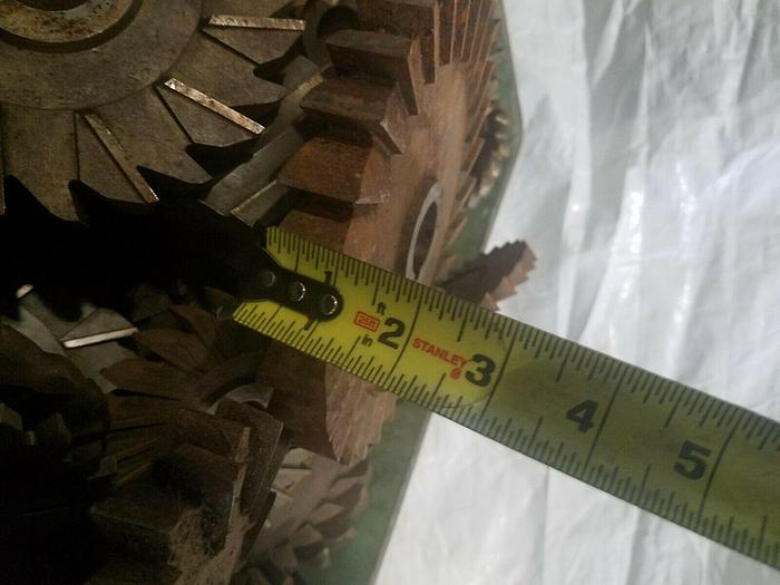 Used Assorted Cutters for Horizontal Milling Machine Full Lot one price