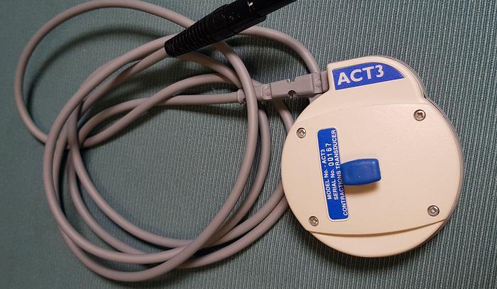 Used Huntleigh Diagnostics Dopplex Assist Range+ACT3 AUS3 Ultraschalltransducer träger ohne Speicherkarte