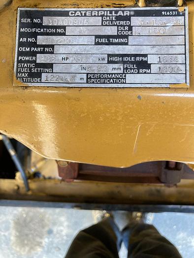 Used Caterpillar 150 KW 3208 Standby Generator Set