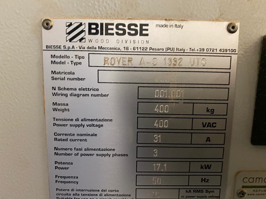 Gebruikt BIESSE ROVER AS 1332 UTS