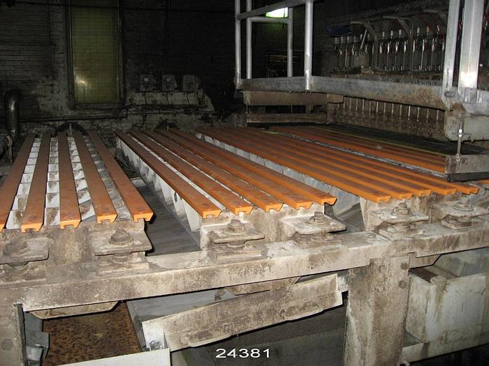 Used Johnson Foils Knockdown Fourdrinier, Stainless Steel And Stainless Steel Clad, 99" Width, 32 Ft Forming Length, With Suction Couch #24381