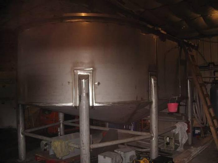Used Stainless Steel Mixing Tank 
